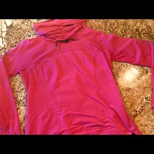 Lululemon Cowl Neck Long Sleeved Shirt